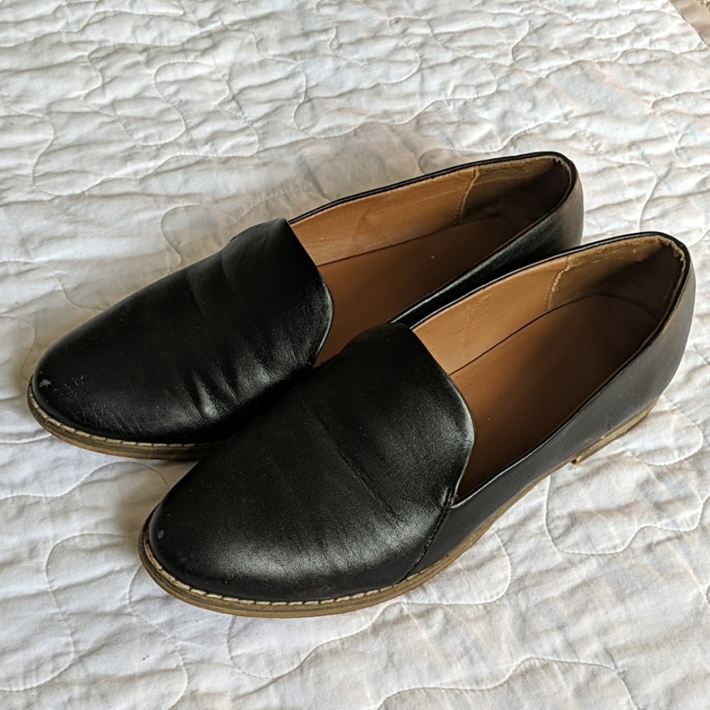 Vegan modern loafer smoking shoe 8